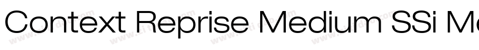 Context Reprise Medium SSi Medium字体转换